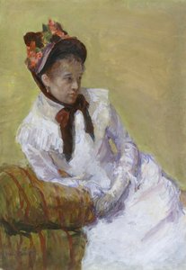 Retrato del artista, 1878 de Mary Cassatt